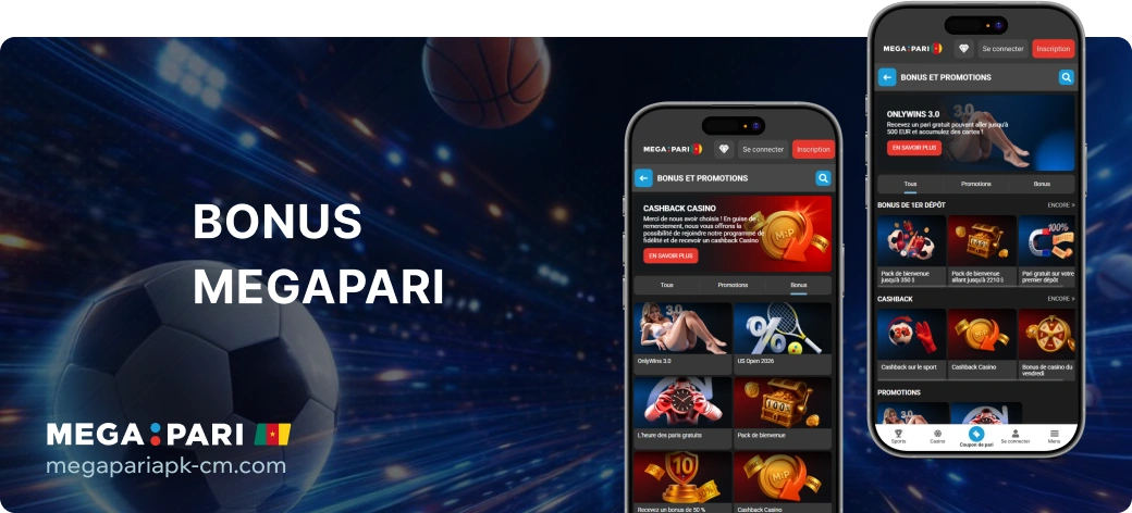 Bonus Megapari - Megapari Cameroun